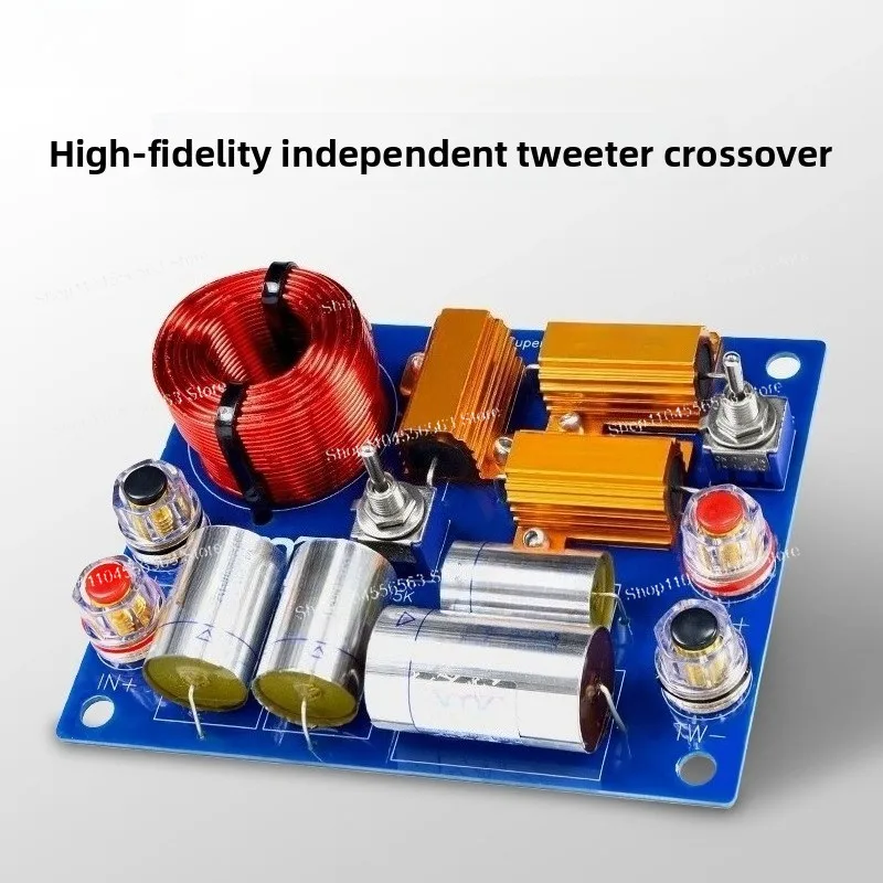 Home HIFI & DIY Speaker Crossover – 1-Way High-End Treble/Super-Treble Tunable Divider for Fever Audio System Upgrade