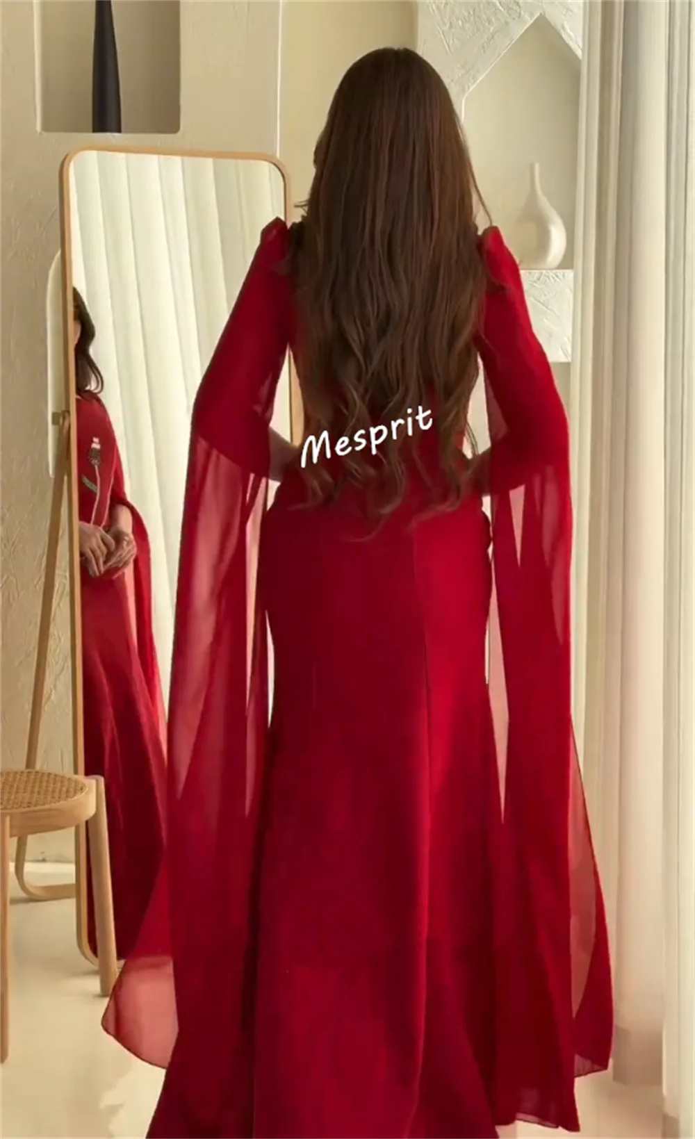 Customized Evening Dress Pleat Rhinestone Pattern Square Neck Trumpet Long Dresses Bespoke Occasion Prom Elegant Party Wedding