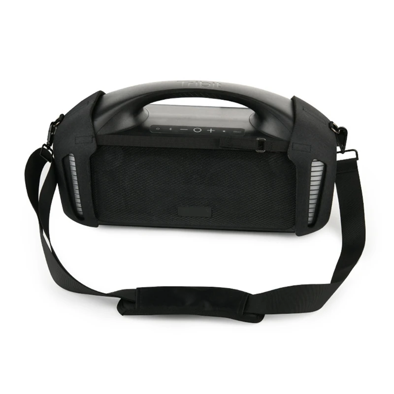 Travel Case Cover Fall-Proof Carrying Strap Protective Case With Adjustable Shoulder Strap For Tribit Stormbox Blast-T44C