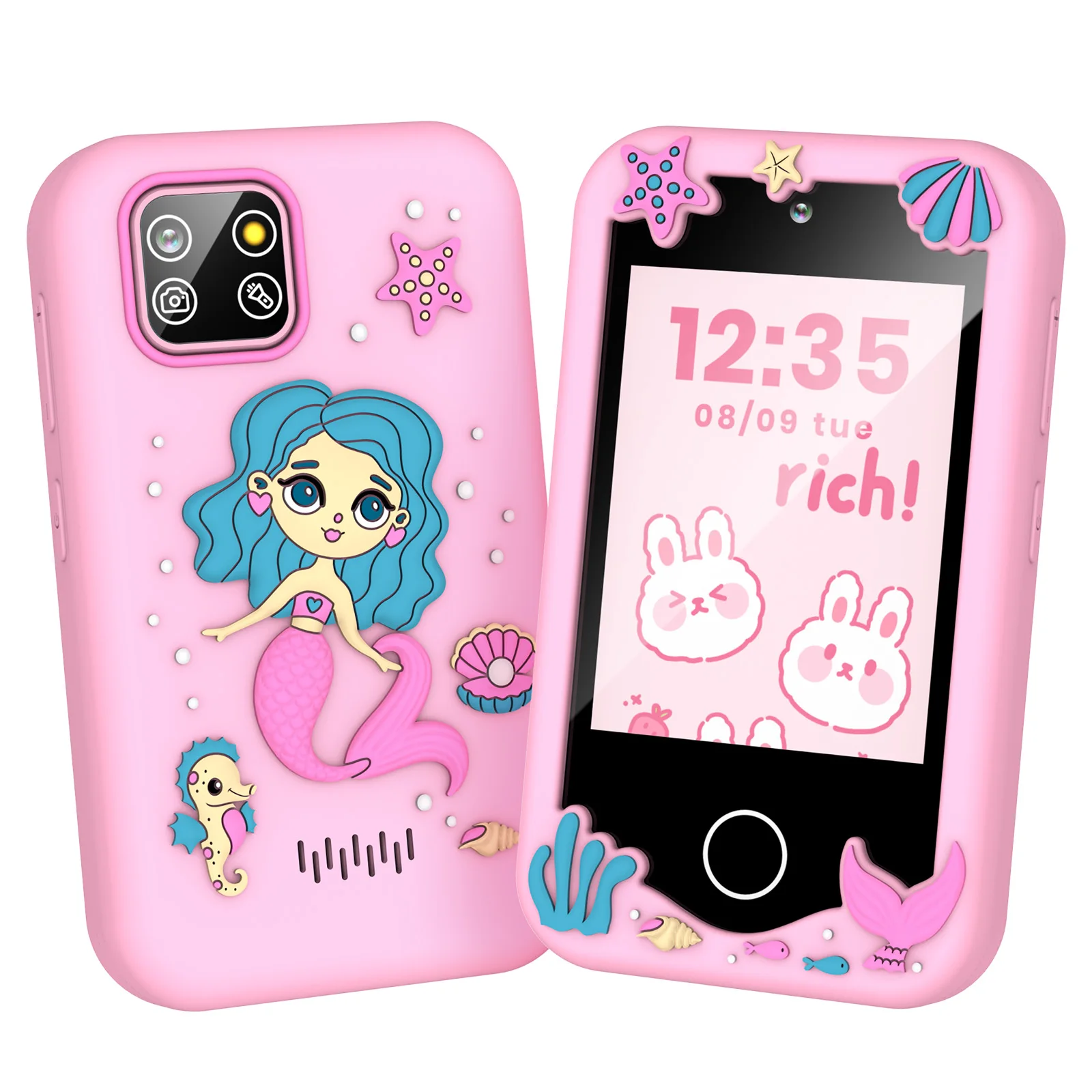 M SANMERSEN Kids Smart Phone for 3-6 Year Olds – 2.8