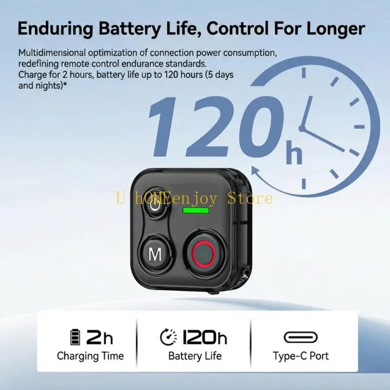 B0KF Quick Responsing Wireless Shutter Release Remote Shutter Enhanced Durability