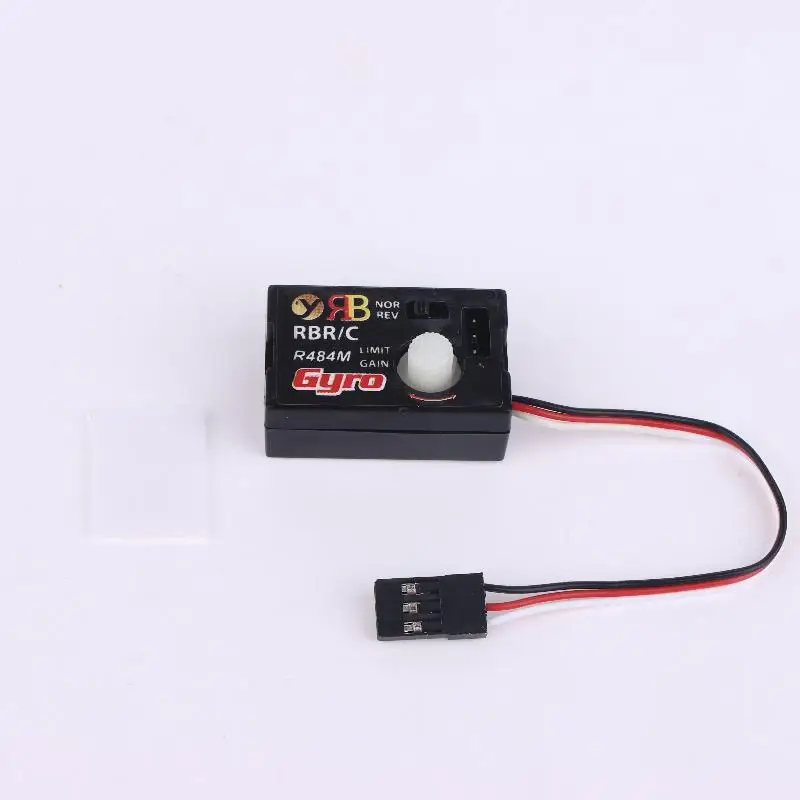 1 قطعة ل WPL D12 1/10 RC سيارة الانجراف سباق السيارات توجيه الناتج المتكاملة المدمجة خفيفة الوزن تصميم R484 جيروسكوب جيروسكوب صغير