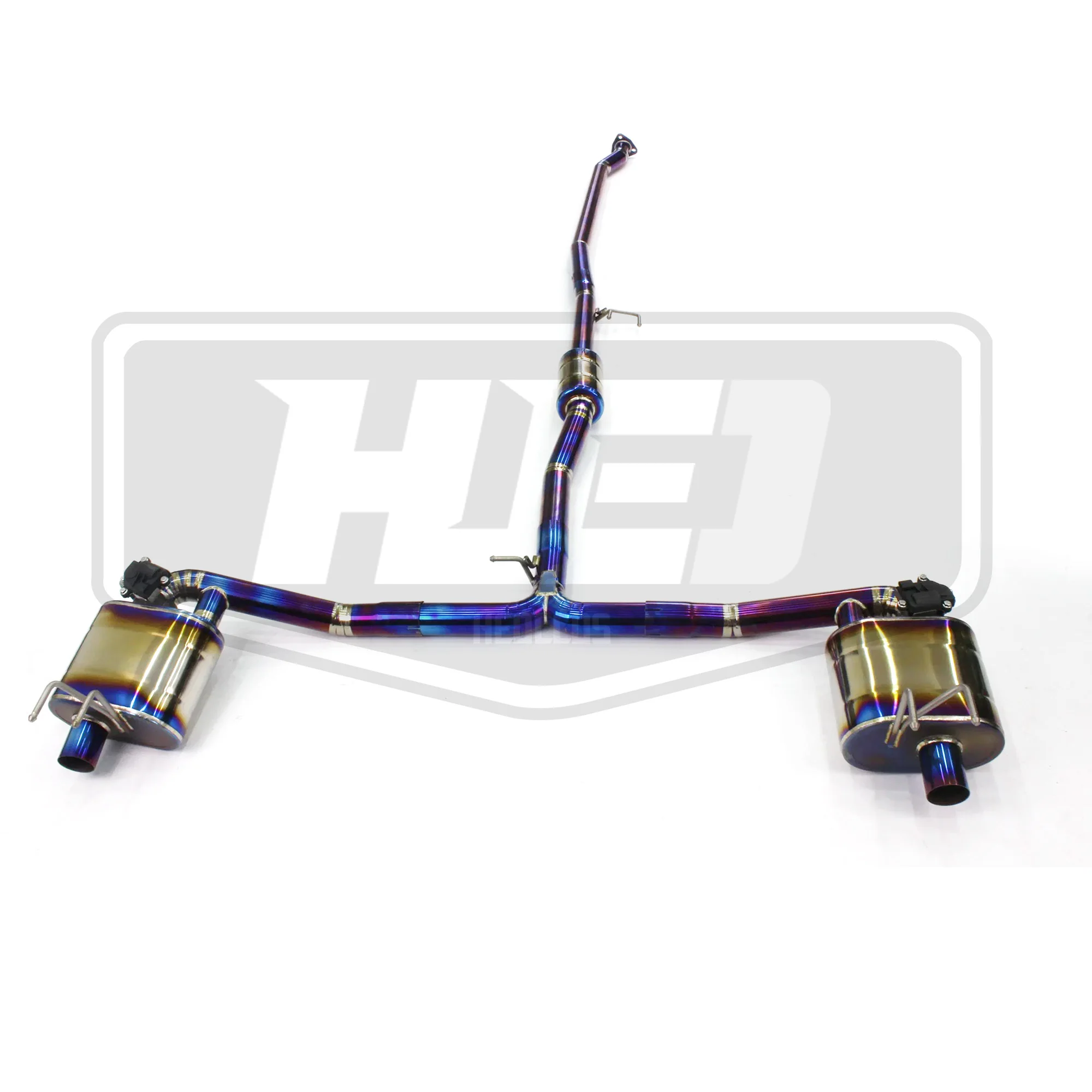 HEO High Performance Exhaust Catback For Honda CRV Titanium Escape Muffler Exhaust Pipes With Valve