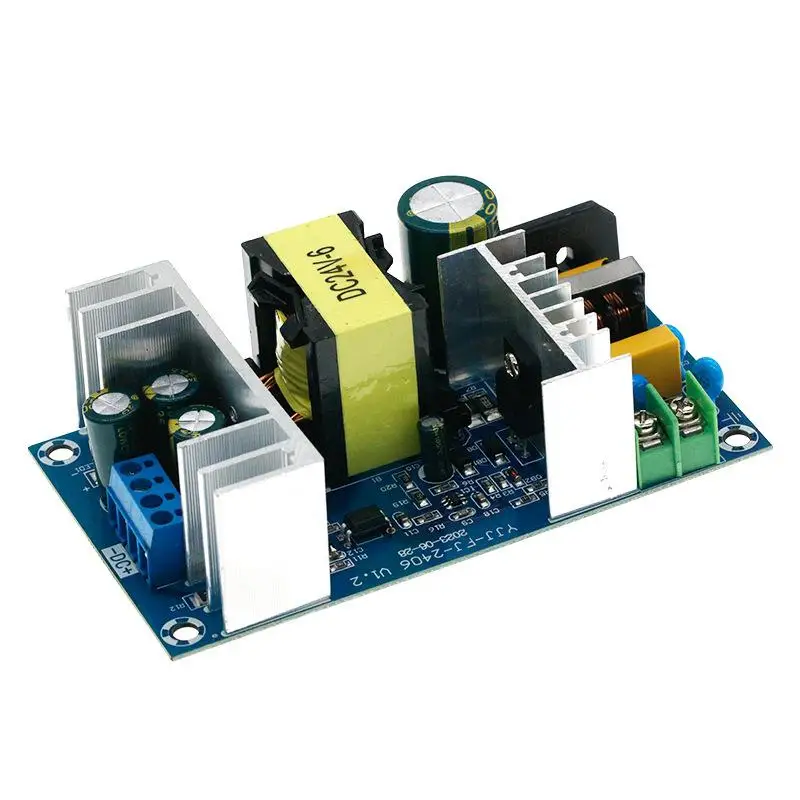 AC220V To 24V Power Supply Module 4A 6A High Power AC DC Switch Bare Board Voltage Stabilizing Module For Electronic Equipment