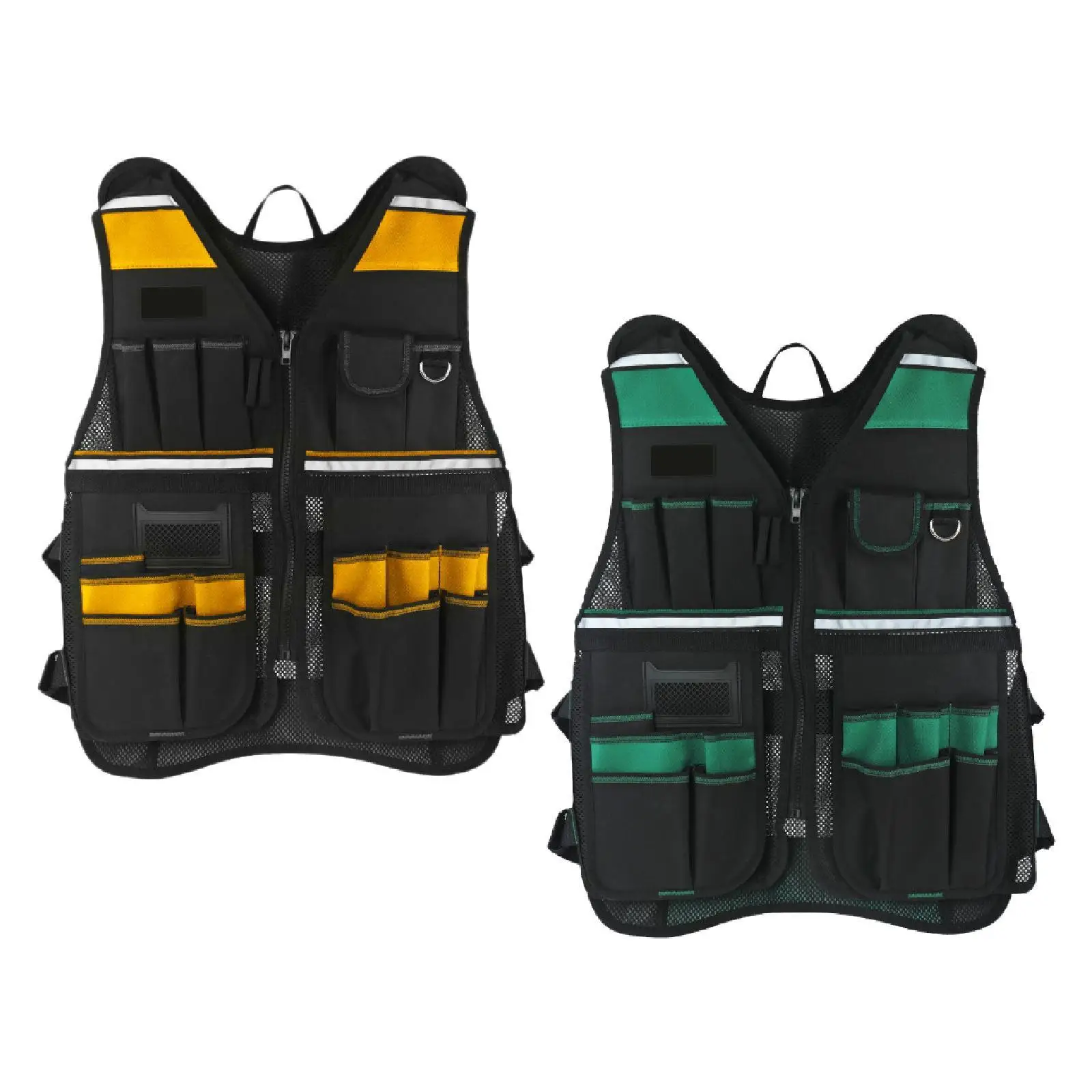 Electrician Tool Vest Premium Comfortable with Multiple Pockets for Worksite Handyman Carpenter Construction Workers Engineer