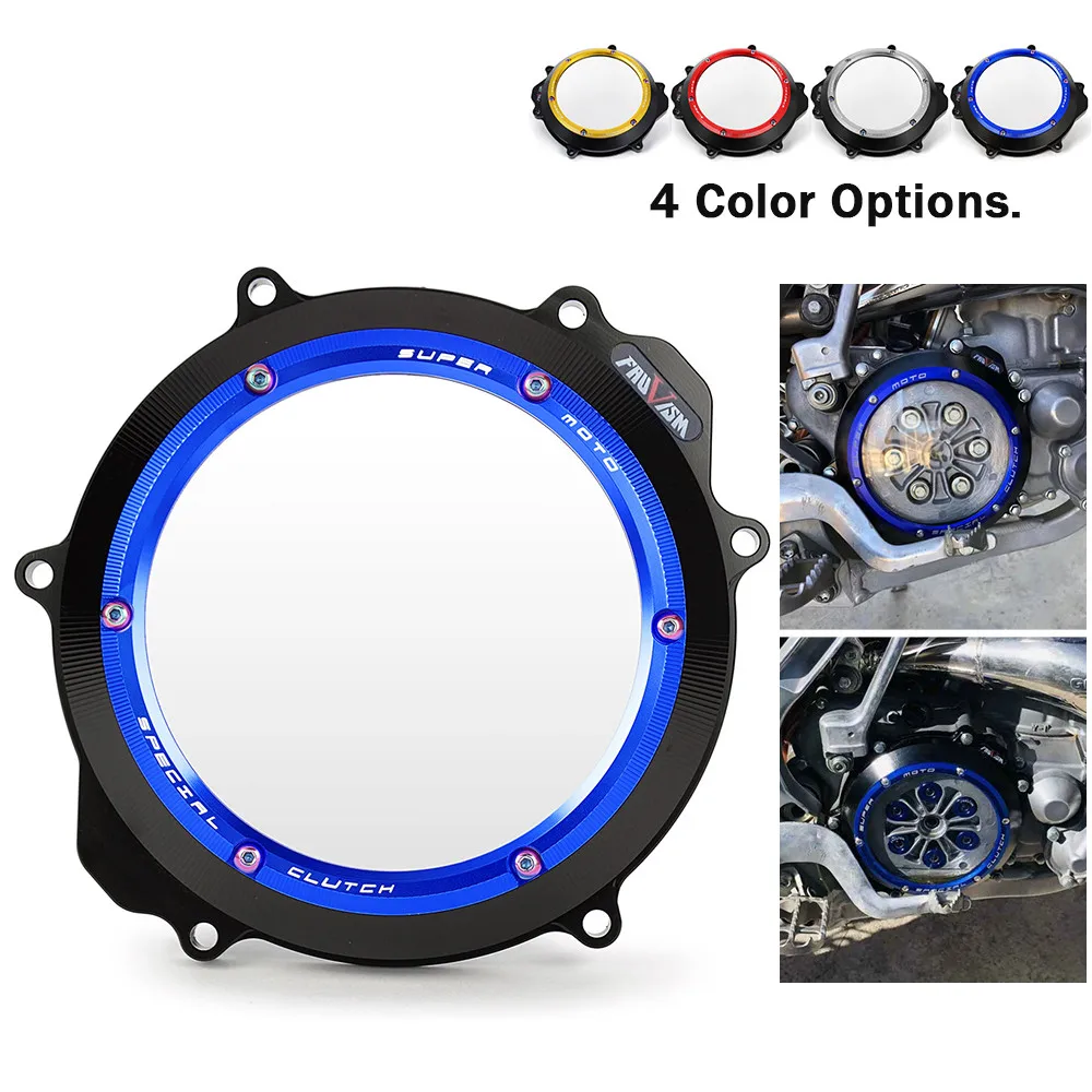 

YZ 250 X Clear Clutch Cover For Yamaha YZ250 1999-2020 YZ250X 2016 2017 2018 2019 2020 YZ 250X