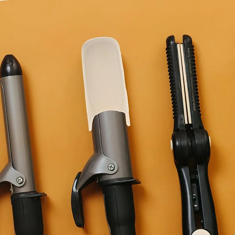Hair Curling Tools Cover Heat Insulation Silicone Sleeve for Hair Iron Straightener Holder Curling Iron Sleeve for Styling Tool view 5