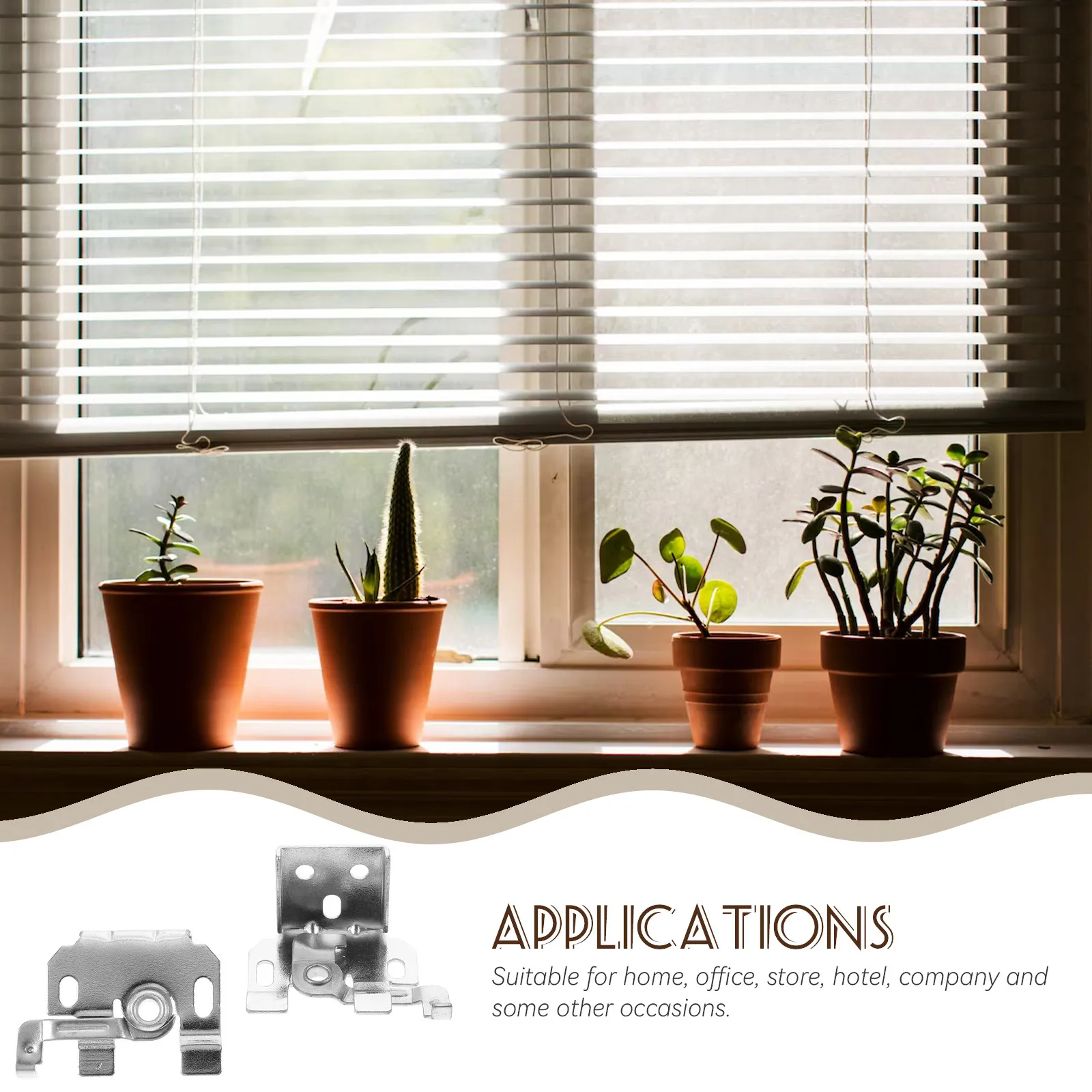 1 set Venetian Blind Spider Code Accessories Curtain Track Installation Parts Fixing Bracket Home Replacement Hardware