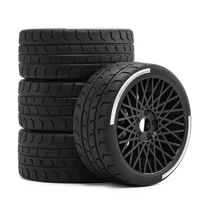 Universal 4PCS RC Tires for 1/7 ARRMA Infraction Limitless FELONY, Fits FSRC Model GT 1/8 HuanNao X3GT
