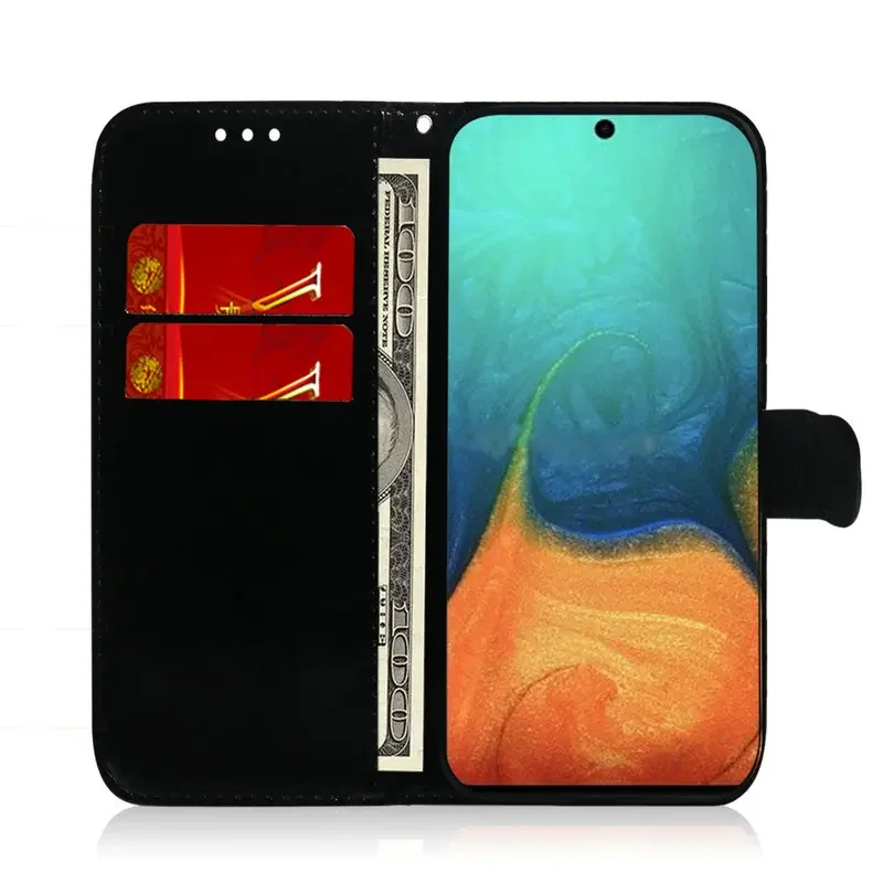 a17 A25 A35 A36 A56 5G Bling Case Shiny Flip Cover For Samsung Galaxy A55 A53 A34 A54 A26 A 71 Wallet Etui A51 A16 A33 A15 55 56