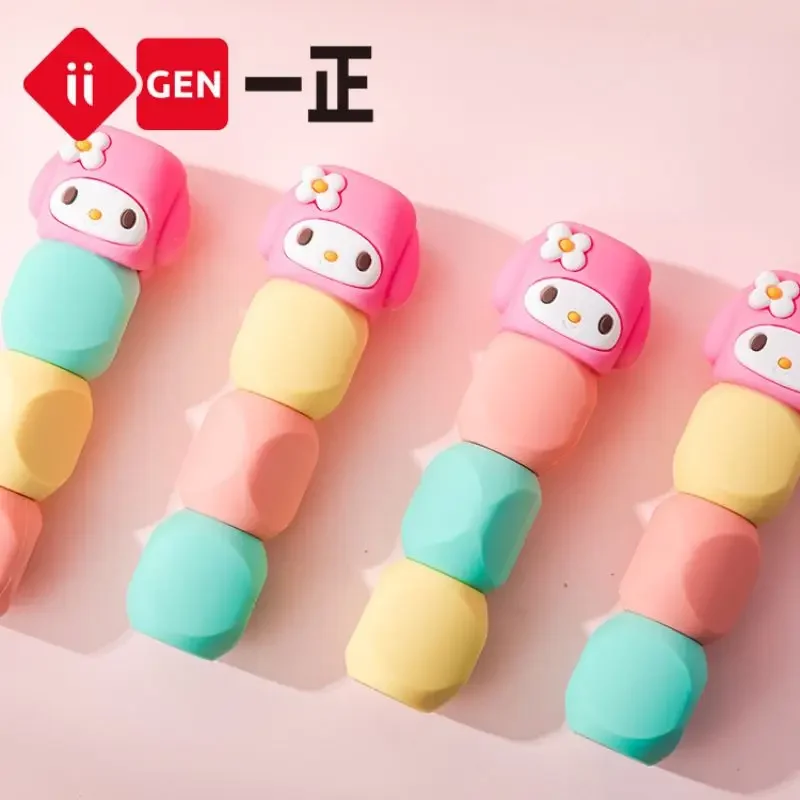 

1pcs Sanrio Series Melody Assembly Highlighter Student Color Mark Key Line Marker Creative Writing Pen School Student Stationery