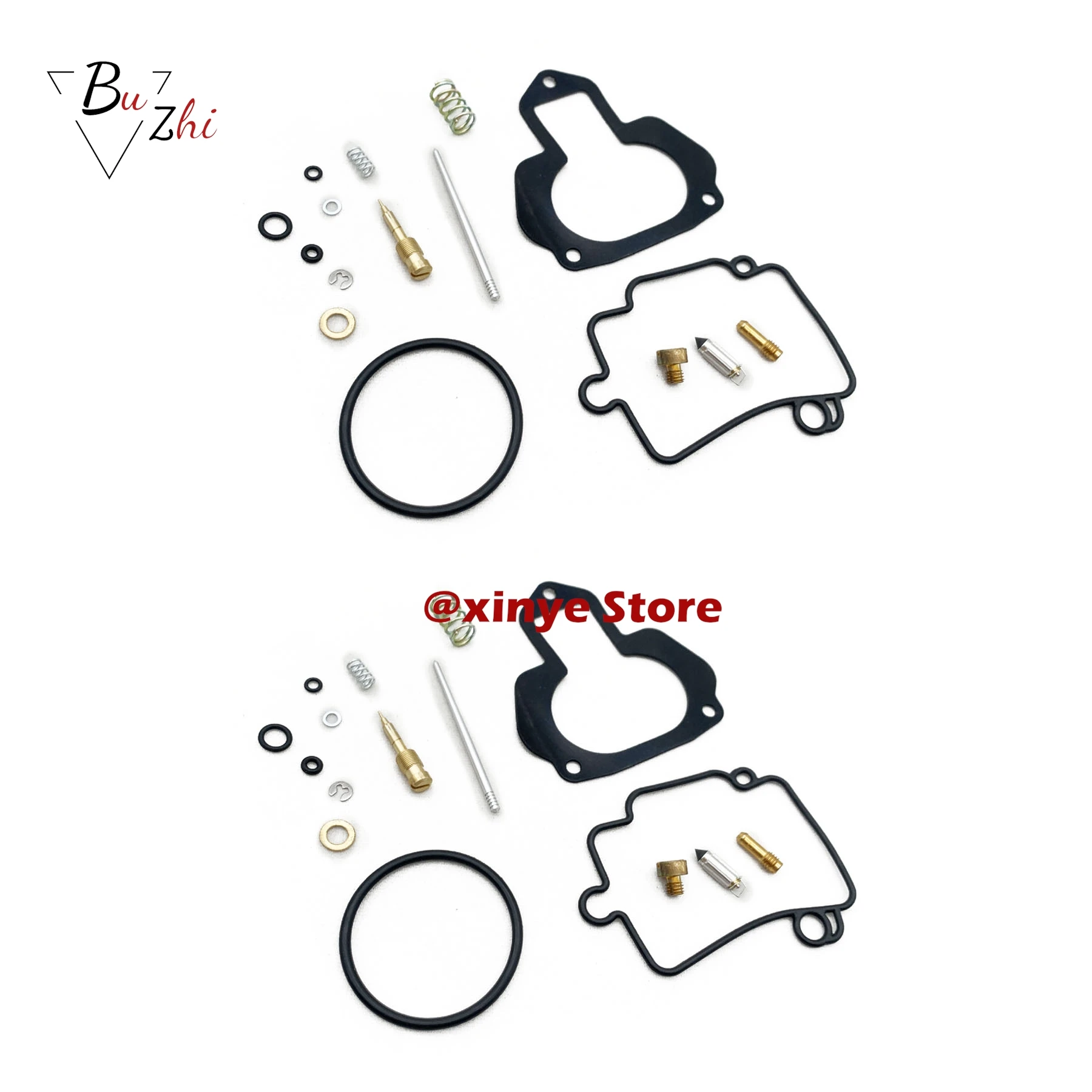 Carburetor Repair Kit for Yamaha YFM350X YFM350 WARRIOR WOLVERINE MOTO-4 BIG BEAR YFM400F YFM400 F KODIAK YFM 350 400