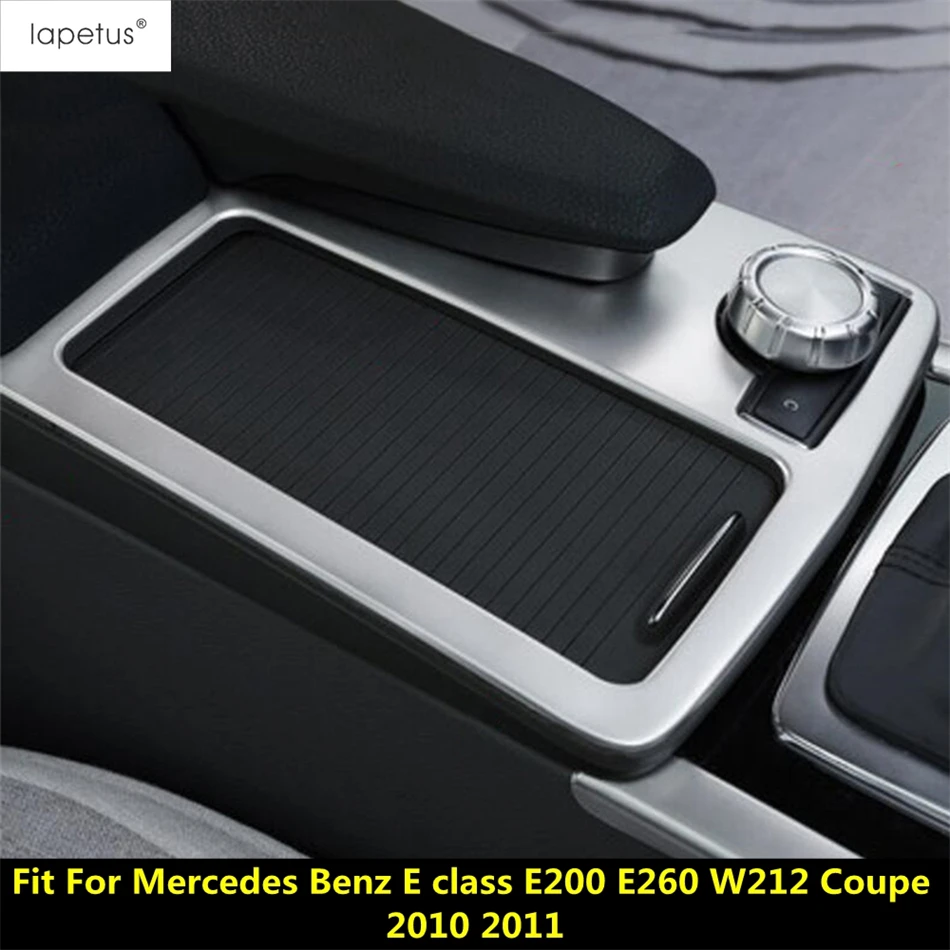 

Central Control Front Water Cup Storage Box Panel Cover Trim Accessory For Mercedes Benz E Class E200 E260 W212 Coupe 2010 2011