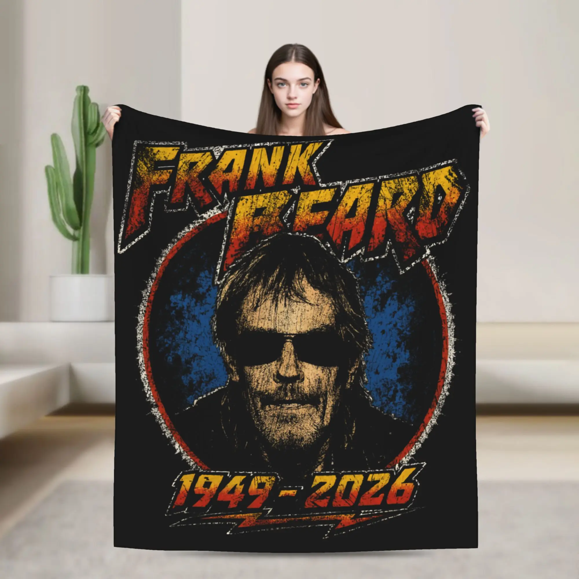 RIP Frank Beard Blanket Multi-size Soft and Lightweight  Throw Blankets for Sofa Couch and Bed