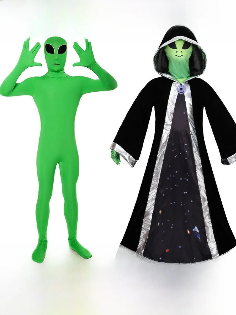 

Eeni Alien Косплей Костюм Облегающий Цельный Сценический Костюм Хэллоуин Чужой Наряд Женская Традиционная Одежда Сценический ...