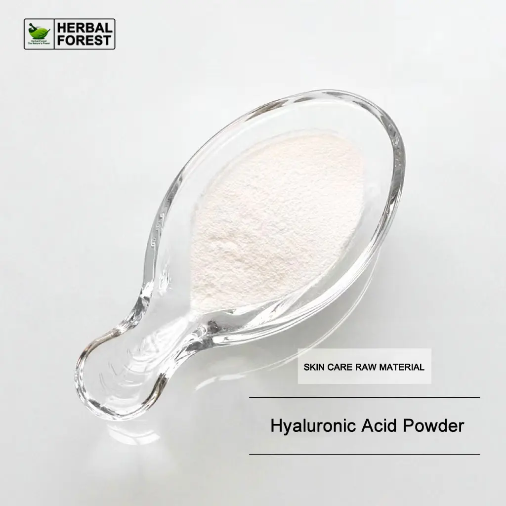 Cosmetic Raw Pure 99% Hyaluronic Acid Powder Low Molecular Weight Sodium Hyaluronate Cosmetic Grade Anti-Aging Skin Moisturizing