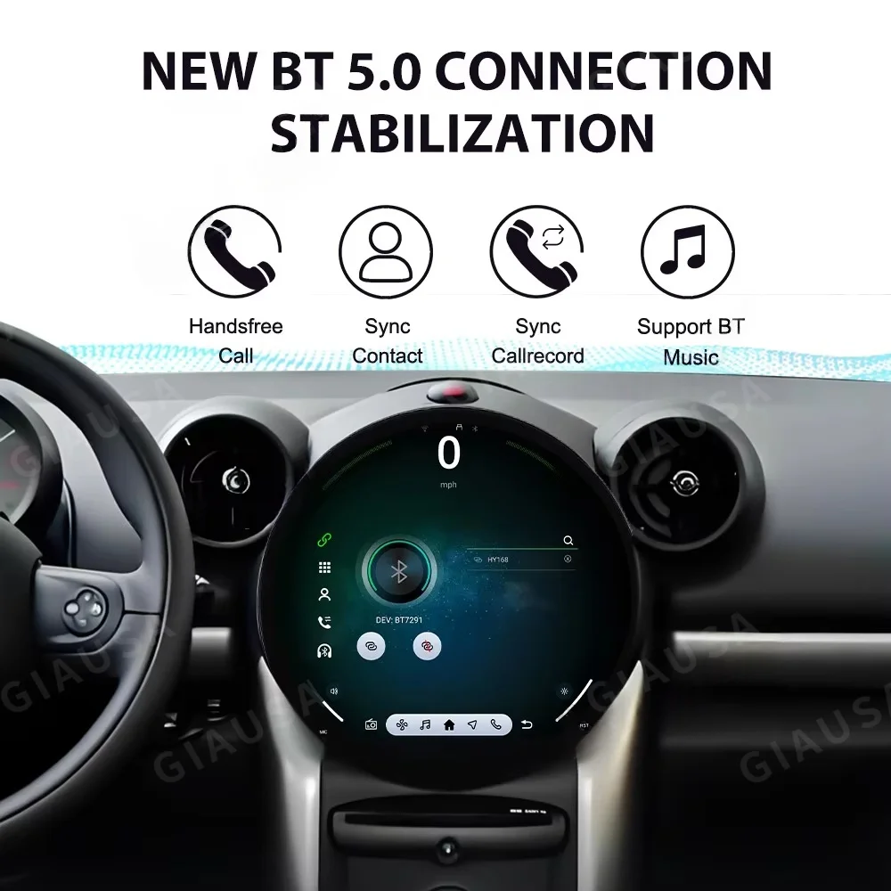 MZ Upgrades 11.7" For BMW Mini Cooper R56 R60 R51 2006-2015 Android Auto Carplay Car Multimedia Video Player GPS Navigation 4G view 6