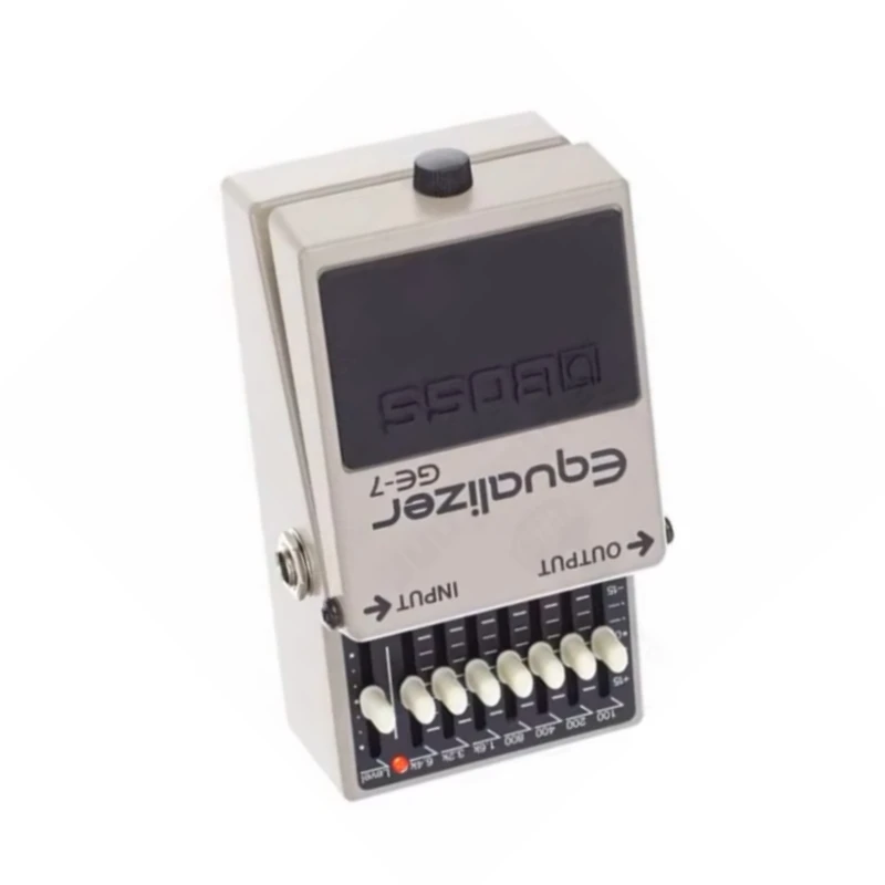 

Roland Equalizer Guitar Pedal Ge-7 Seven Bands Of Eq Ranging From 100hz To 6.4khz Boost/cut Of + 15db Per Band