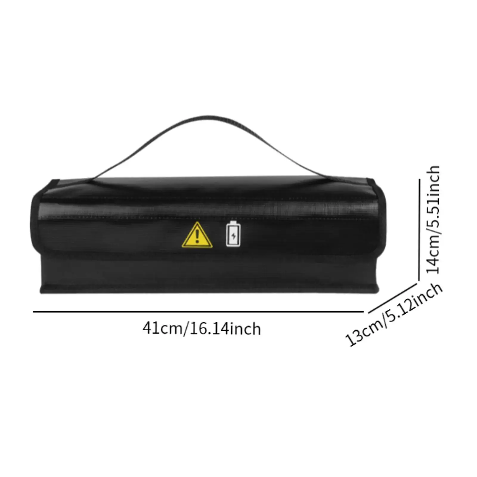 Shockproof Portable Battery Storage Bag Lipo Safe Fire Retardant Pouch for Electric Bike Kit with Complete Battery - view 5