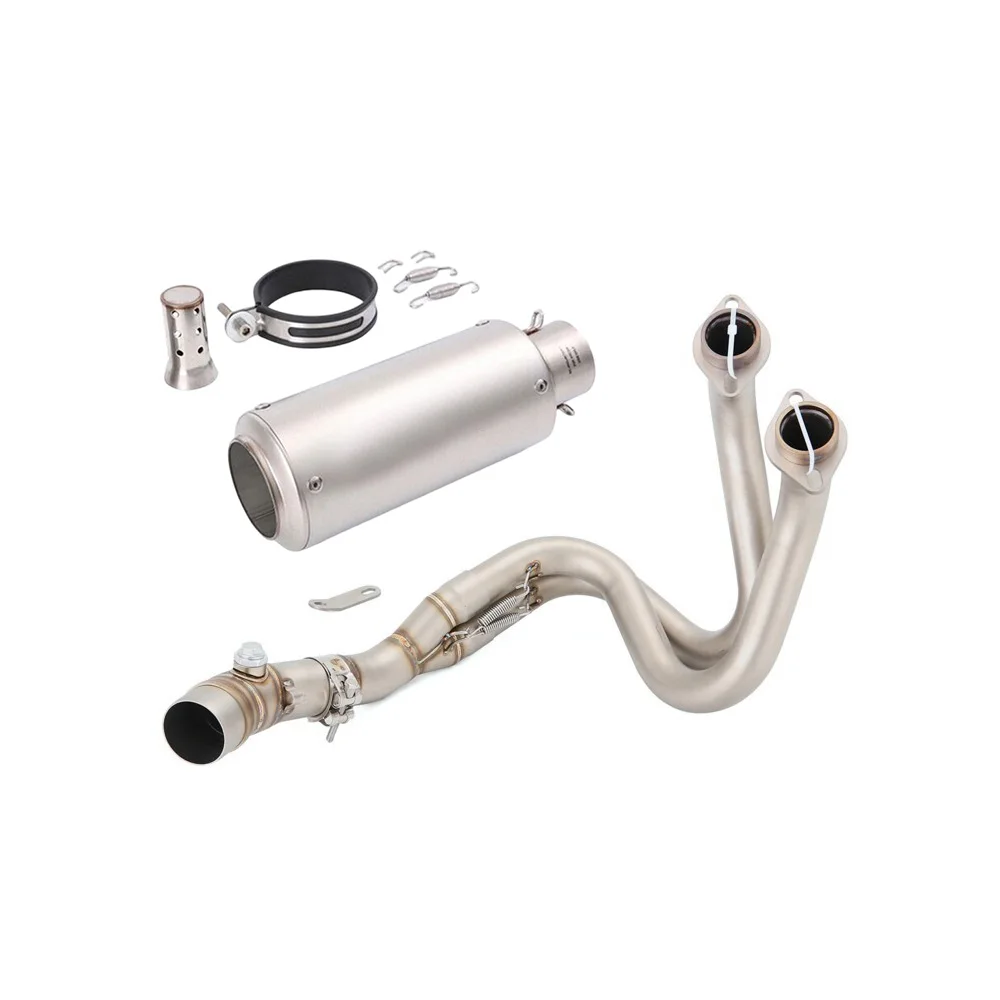 Für Kawasaki Ninja 650 Z650 2012-2023 Komplettes Auspuffsystem Endrohre Krümmerrohr Auspuffrohre – Detail 2