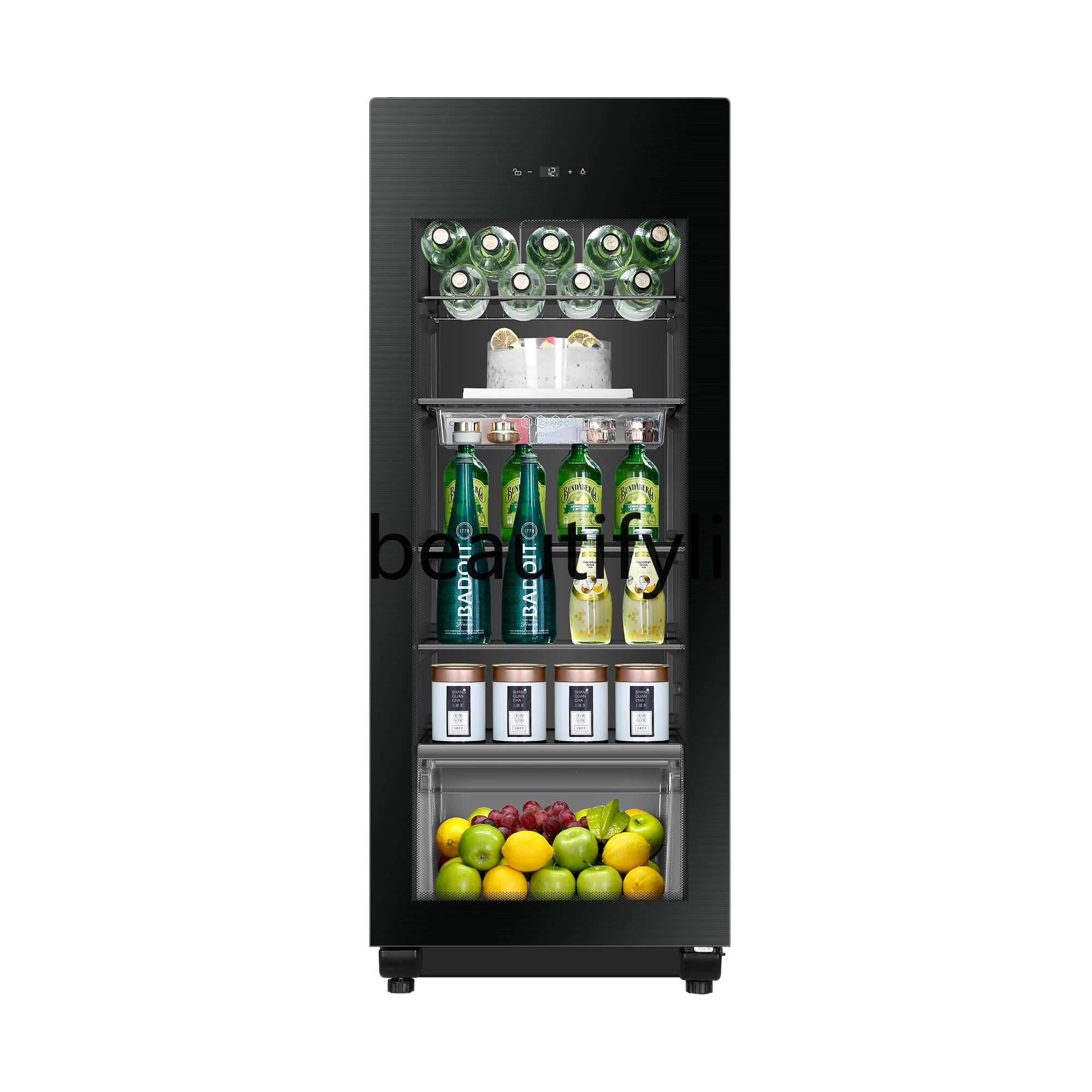 

180 liters ice bar household living room tea beverage refrigerator refrigerated and fresh