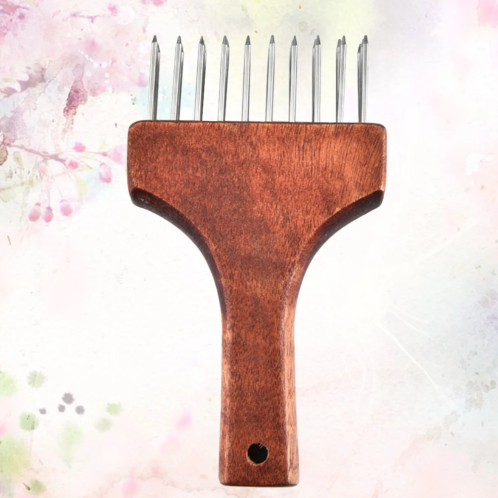 

Stainless Steel Meat Tenderizer Bamboo Handle Professional Kitchen Tool for Home Restaurant Easy Use Dishwasher Safe Non Slip