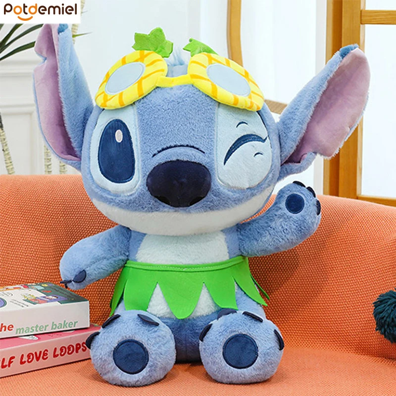 

30/40 см синий летний день стежка плюшевая игрушка мягкая мультяшная аниме трава юбка стежка плюшевая кукла подушка для объятий детский подарок на день рождения