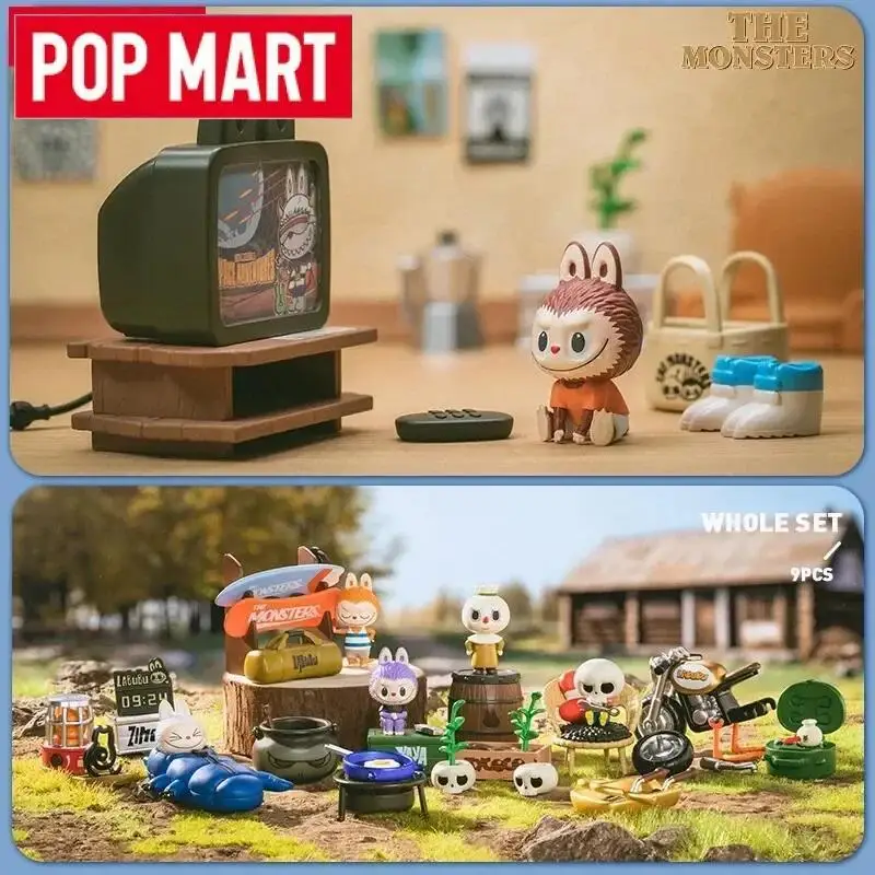 بوب مارت الوحوش منزل الجان سلسلة صندوق أعمى اللعب تخمين حقيبة مفاجأة صندوق غامض حقيقي غامض أنيمي عمل الشكل #6