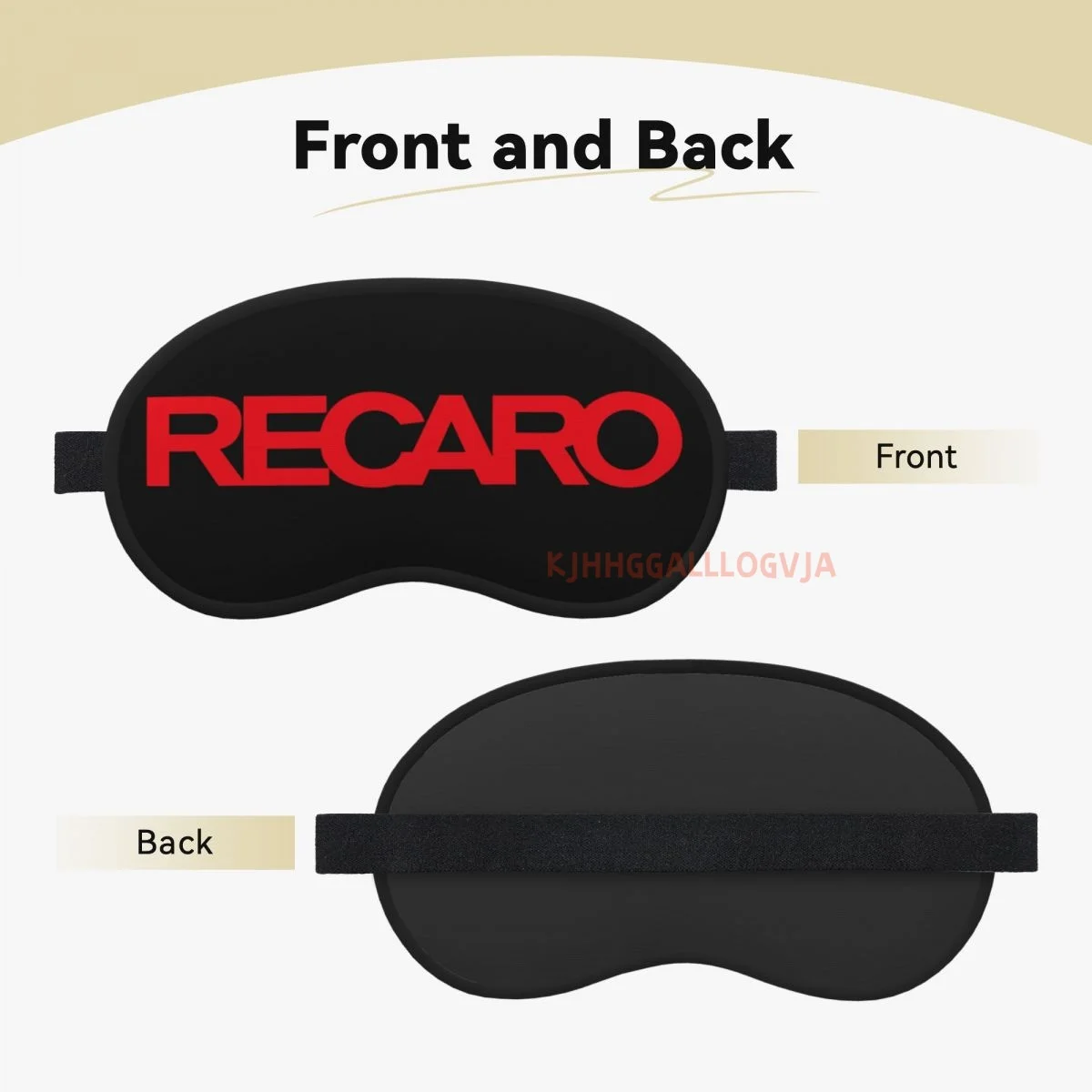 Recaros Logo 1pc Sleeping Mask Eyepatch Eye Cover For Travel Relax Sleeping Aid Eye Patch Shading Eye Mask