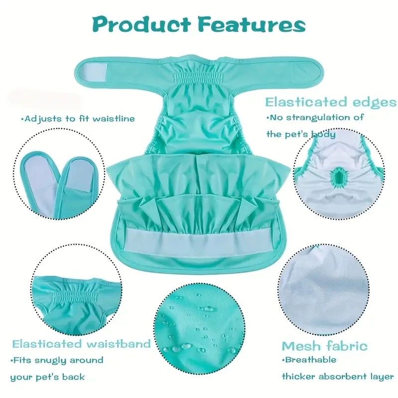 Thumbnail 4 - #61 Latest Dog Diapers Offers