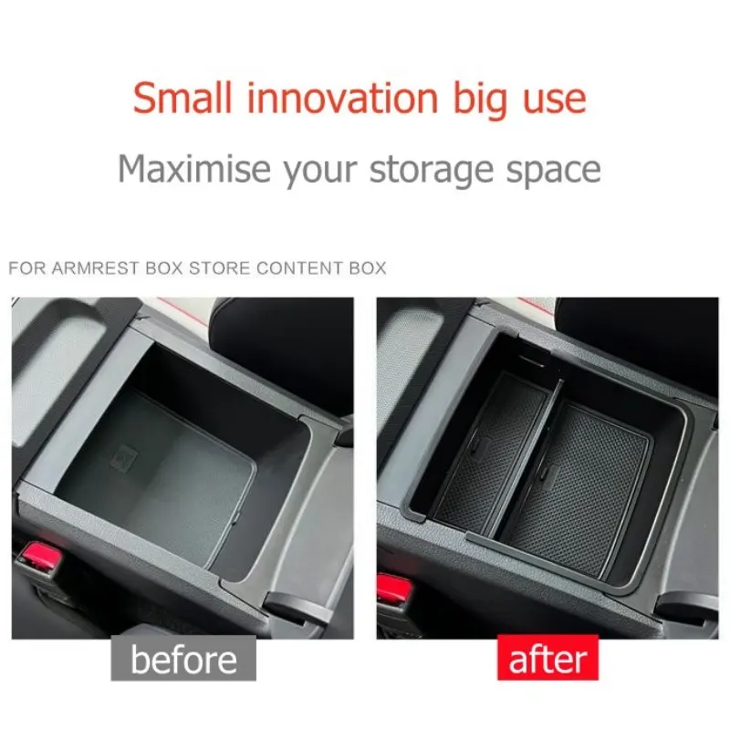 Armrest Storage Box for BYD KING SEAL 5 DMi CHAZOR 2025 2024 Center Console Organizer Interior Accessories