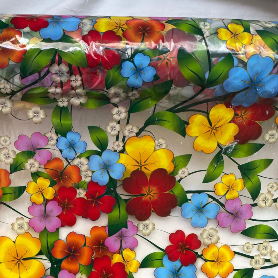 Multi-Color Flower Pattern Hydrographic Water Transfer Printing Film 0.5x2m,PVA Hydro Dip Film for Car Interior Creative DIY 718