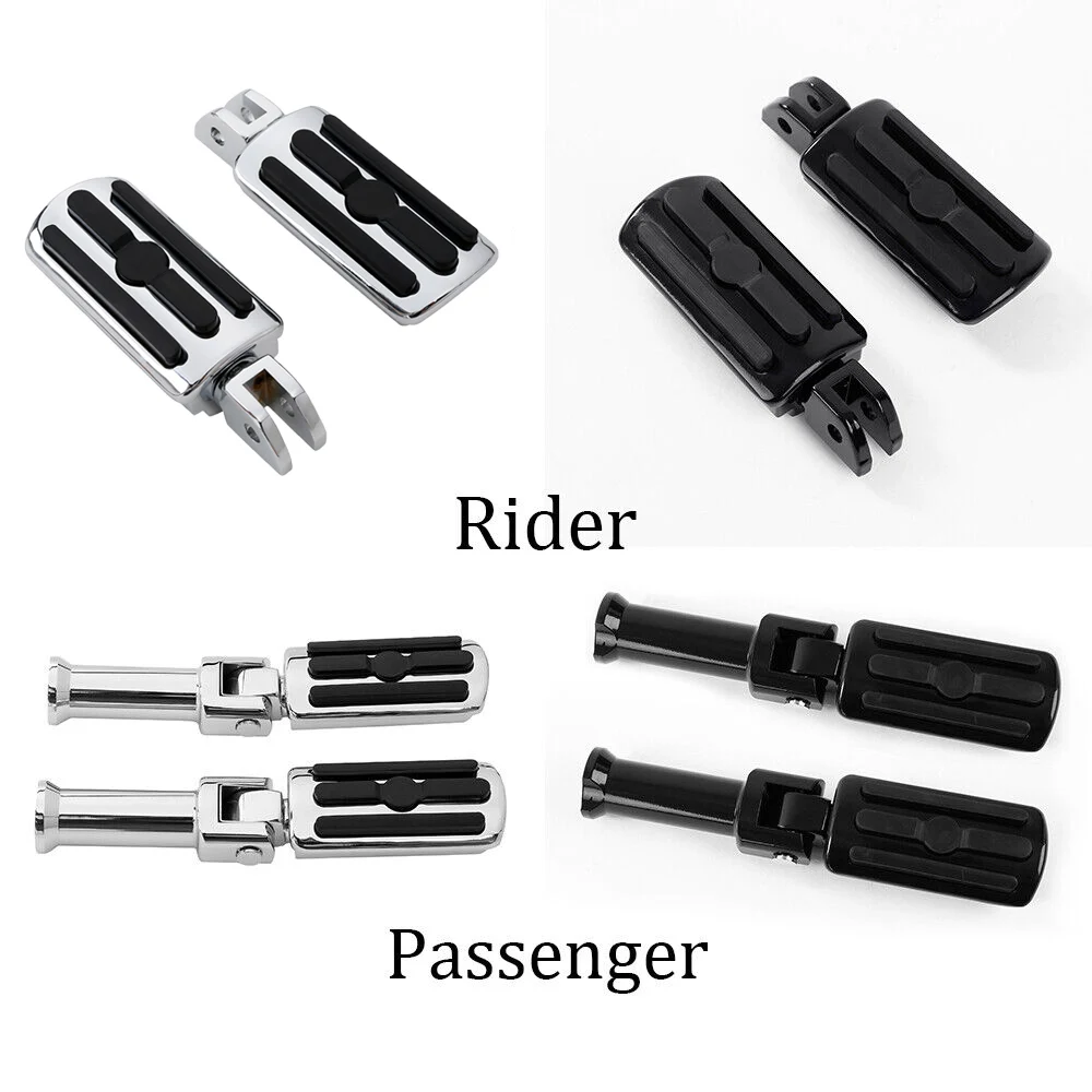 

Footrests Foot Pegs For Harley Softail Standard Street Bob Low Rider Breakout Sport Glide 2018-2023 Passenger Driver Front Rear