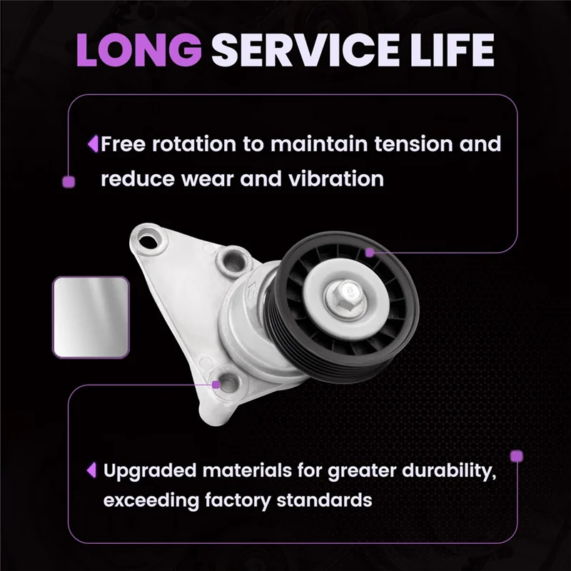 

NEW-38158 Автоматический натяжитель ремня в сборе для Chevy Suburban Tahoe Silverado GMC Sierra-V8 4,8 л, 5,3 л 6,0 л, 6,2 л