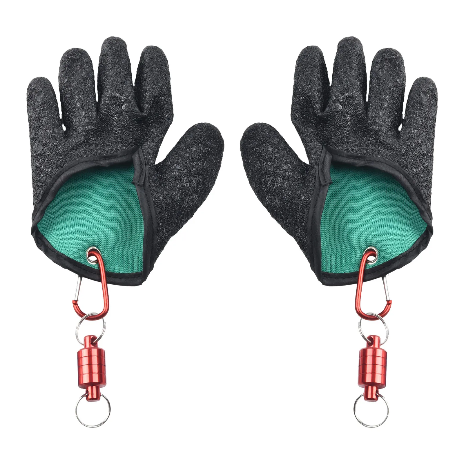 Reliable and Non Slip Fishing Gloves with Magnetic Hook Enhance Your Fishing Experience with Maximum Hand Safety - view 4