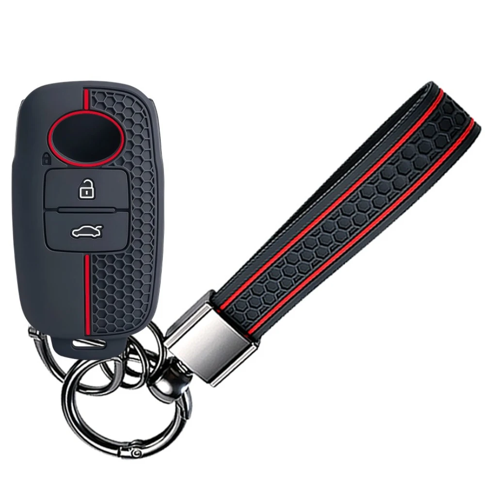 For Daihatsu Rocky Xemia For Toyota Veloz Cross Advance Raize Yaris Ativ 2022-2023 Keychain Car Key Cover Holder Key Case Fob
