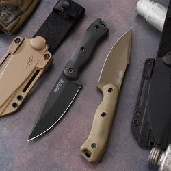 bk18 nylon glass handle D2 Handle outdoor camping tactical hunting multi-purpose EDC straight knife gift series