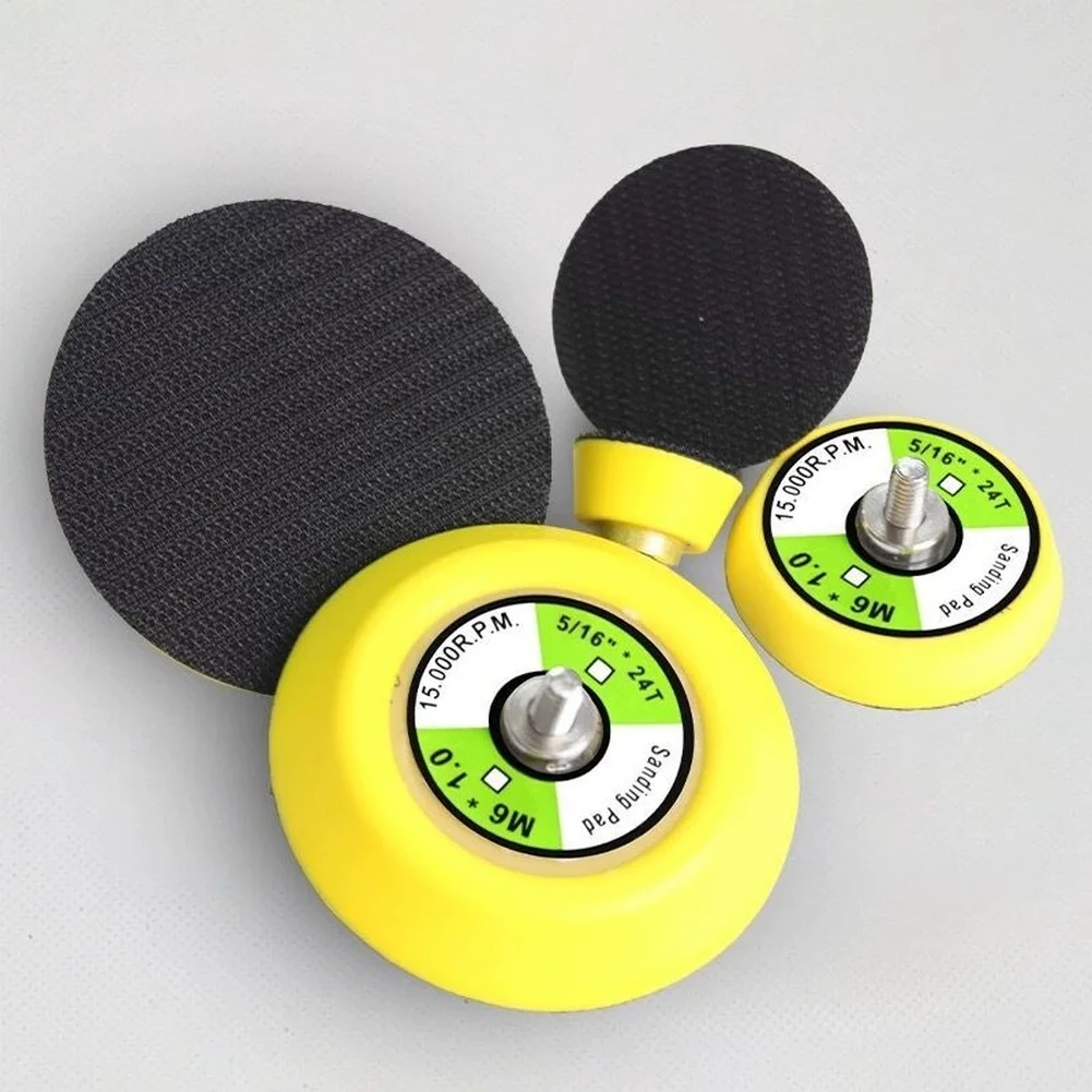 12000 RPM Pneumatic Sanding Disc Holder With Suction Cup For Car Waxing And Grinding, Abrasives Tools