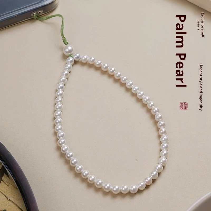 

Подвеска для телефона, ремешок с жемчугом, браслет ручной работы, ремни для мобильного телефона, подвесной ремешок для телефона и ключей