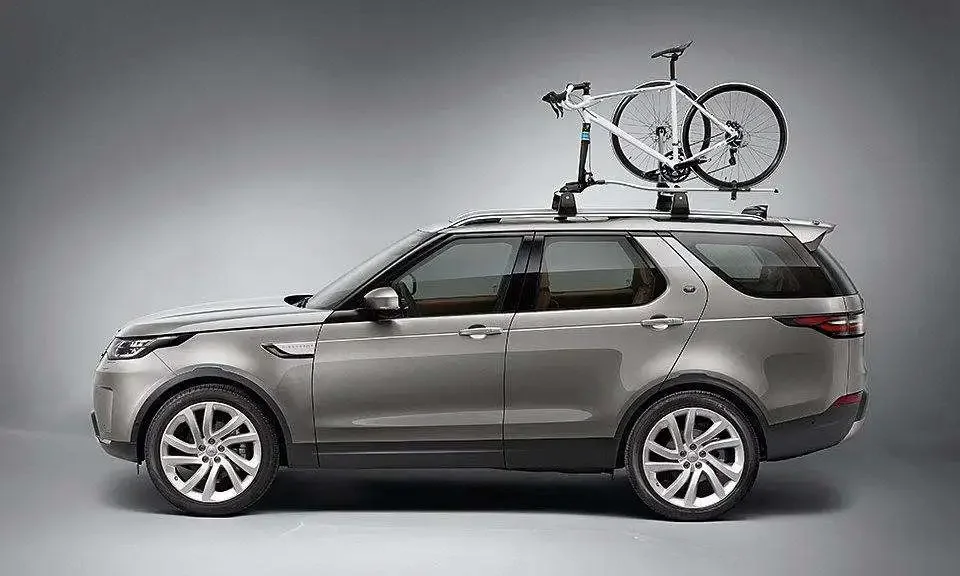 SHITURUI 2Pcs Roof bars For Land Rover discovery 3 4 discovery5 Evoque Alloy Side Bars Cross Rails Roof Rack Luggage Carrier