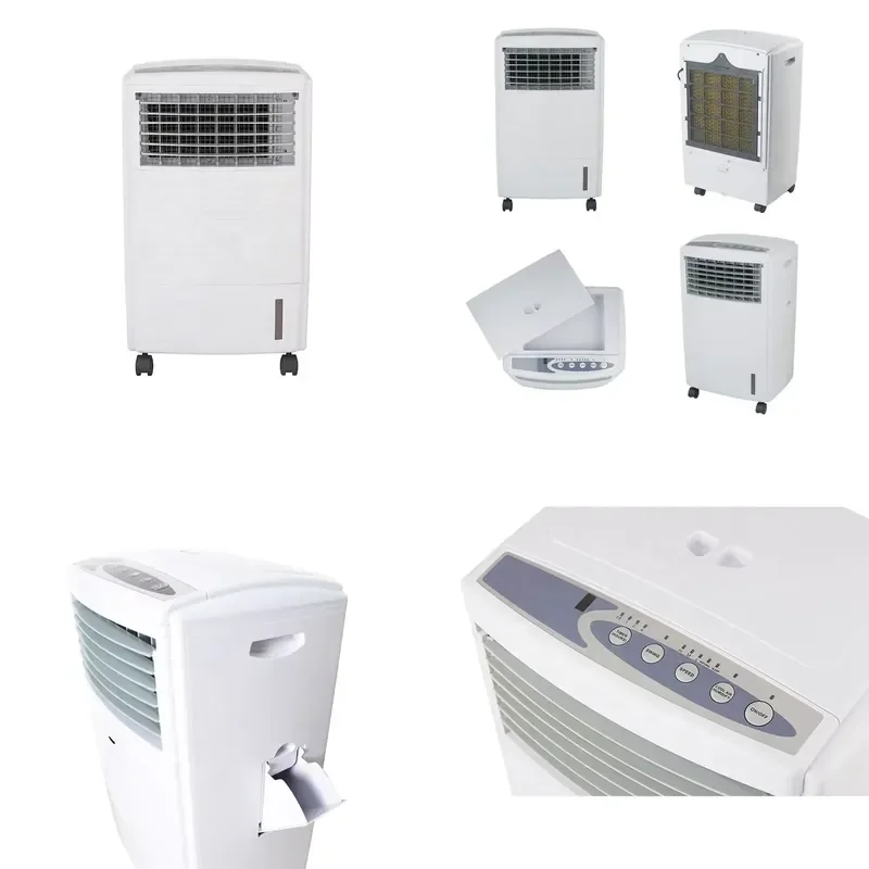Hot Sale Plastic Adjustable Electric 10L Evaporative Air Cooler Portable
