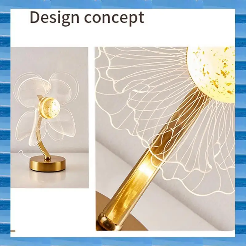 

Creative Acrylic Sunflower Table Lamp Led Bedroom Atmosphere Decorative USB Bedside Lamp
