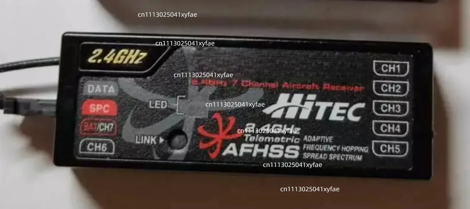 90% New 7-Channel 2.4GHz AFHSS Frequency Hopping Spectrum Receiver Adaptive Telemetric for RC Airplane