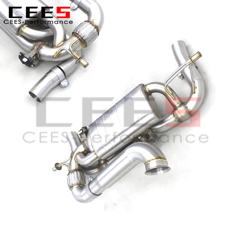 

Cees Catback Exhaust для Lotus Evora 3.5L (2010-2016) Спортивный глушитель из нержавеющей стали с настройкой Racing Sound