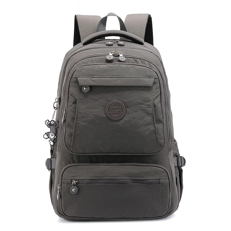 TEGAOTE Men Backpack Bag Nylon Waterproof Male Airplane Travel Laptop Rucksack Men's Large Stylish Backpack Lightweight