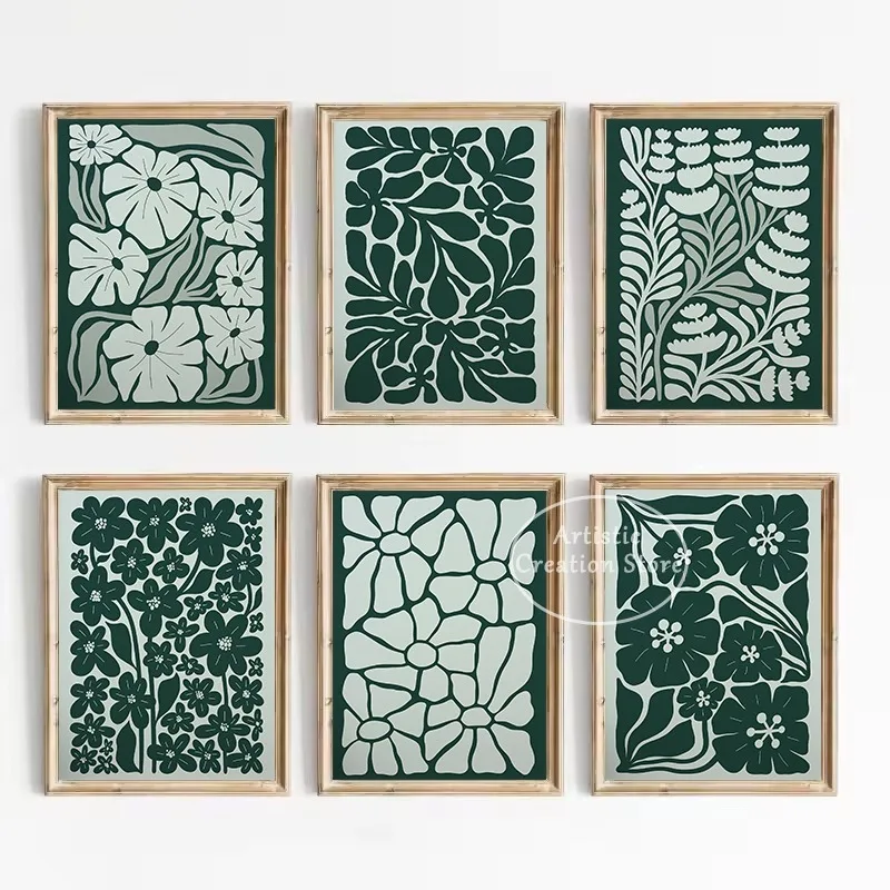 Green Abstract Bota… - image