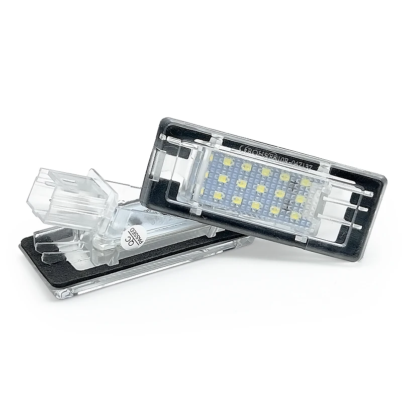 LED License Plate Light For Renault Captur Kaptur Espace Fluence Scenic Latitude Modus Zoe Laguna For Dacia Duster Logan Lodgy