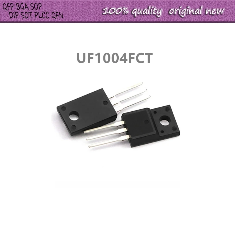 

10 шт./лот UF1004FCT UF1004 TO-220F