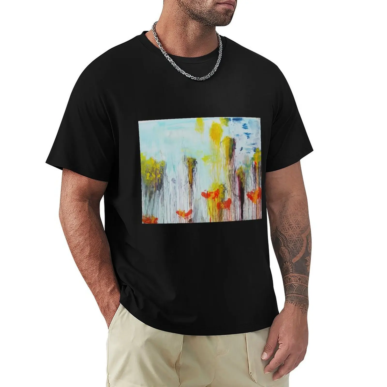Cy Twombly - Lepanto, Part VII T-Shirt Casual Holiday Short Sleeve Tee