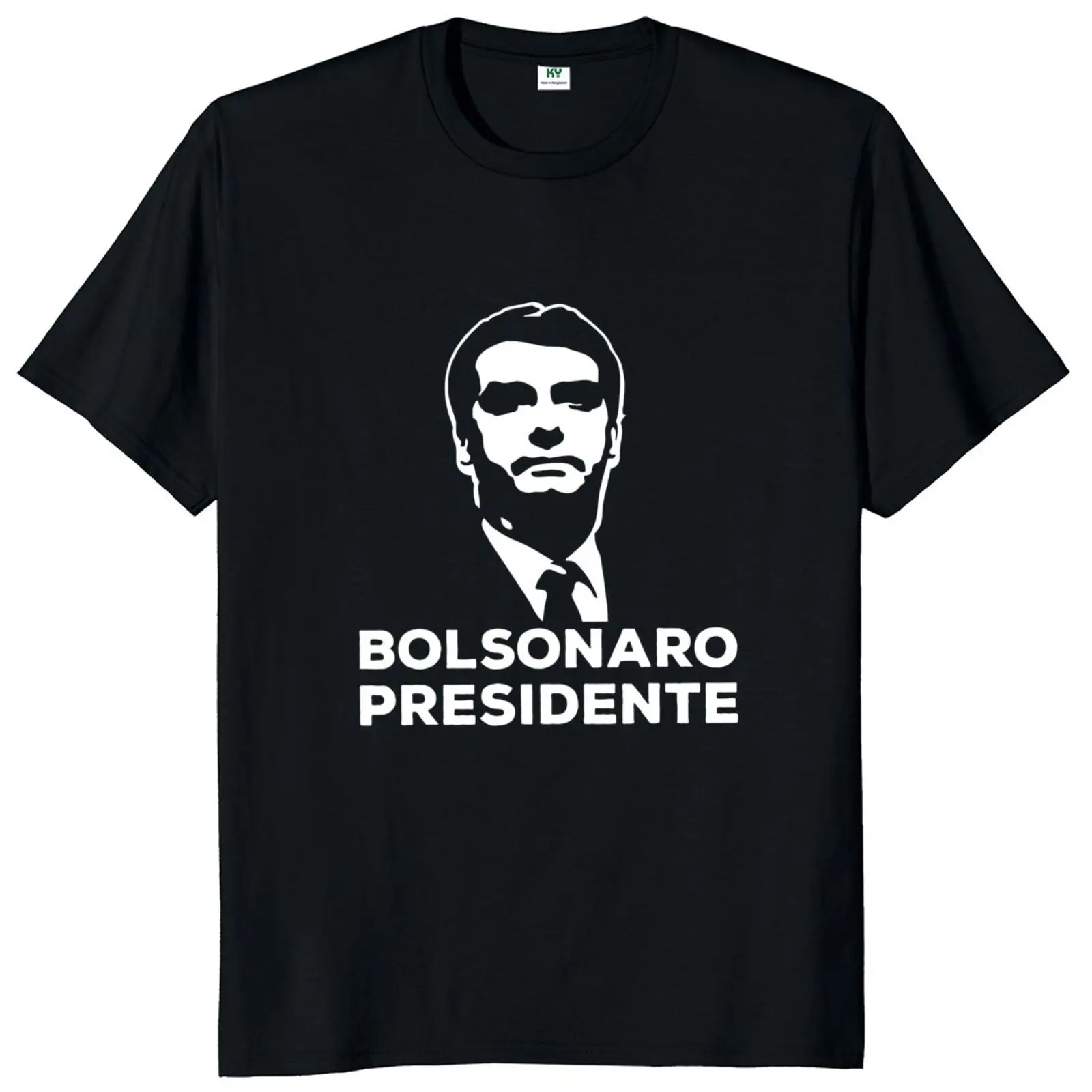 تي شيرت موديل جديد 2025 Bolsonaro President 2022 تي شيرت 2022 أنصار الانتخابات البرازيل تي شيرت 100% قطن مقاس أوروبي تي شيرت صيفي F